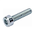 Винт с цилиндрической головкой и внутренним шестигранником М3х6 DIN 912 класс прочности 12.9 оцинкованная сталь